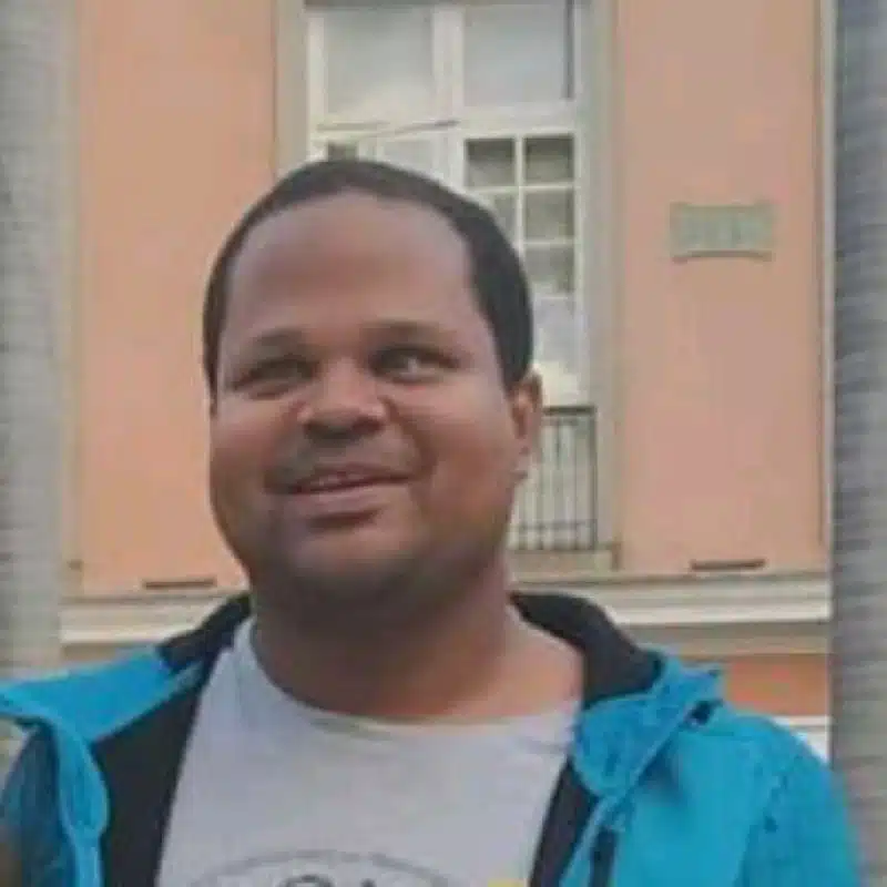 Foto em close de Diego Conceição