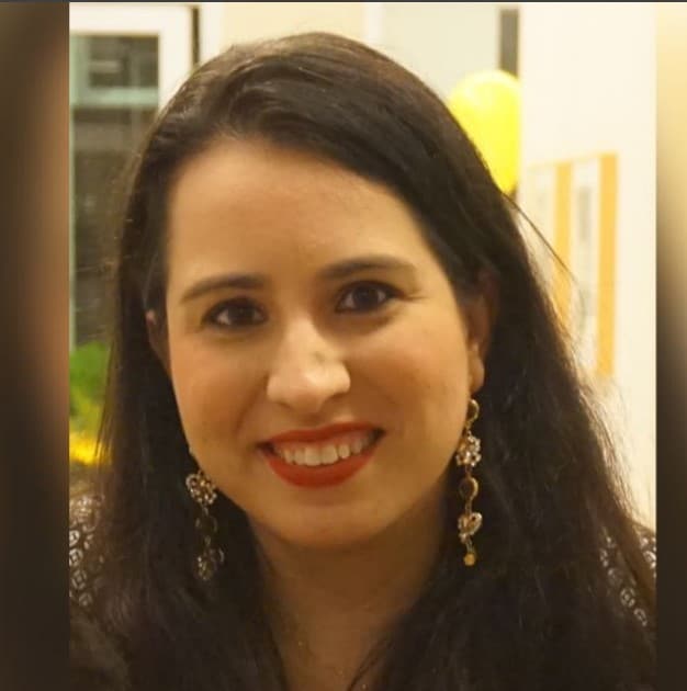 Foto em close de Lara Ribeiro
