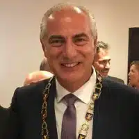 Foto em close do desembargador federal Fábio Bueno de Aguiar
